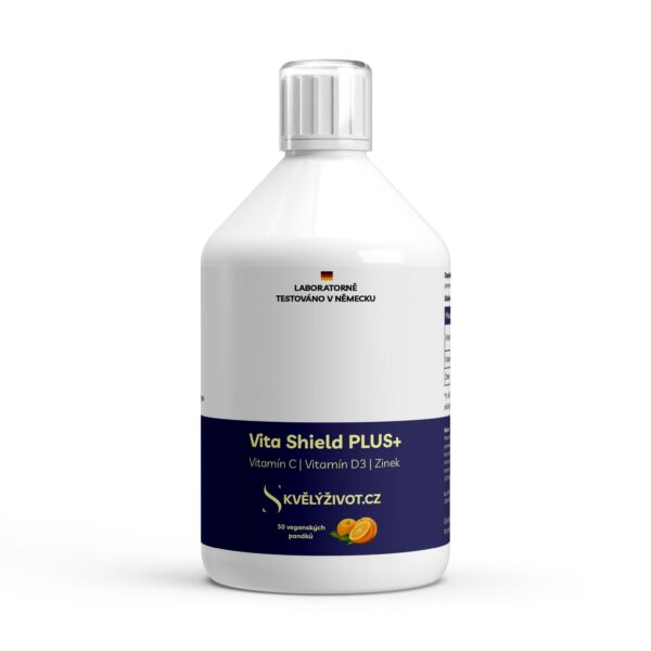Vita Shield PLUS+ Shots - Čerstvý pomeranč - 500ml