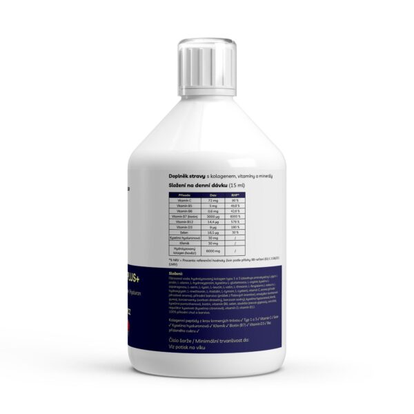 Kollagen Vital PLUS+ Shots - Lesní ovoce - 500ml - Image 2