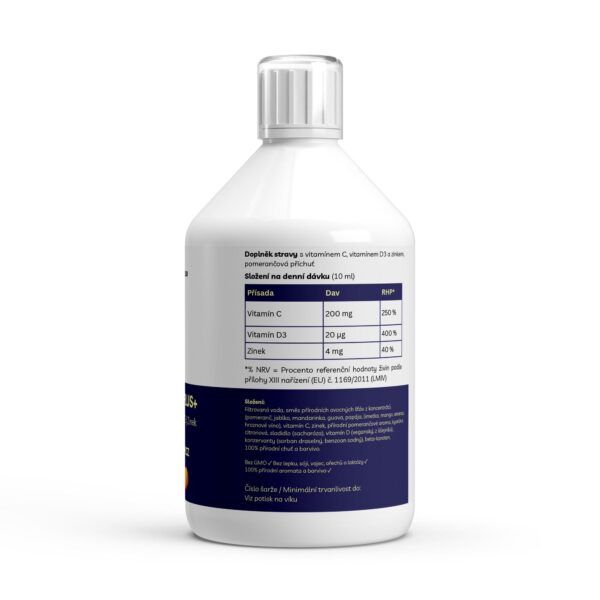 Vita Shield PLUS+ Shots - Čerstvý pomeranč - 500ml - Image 2