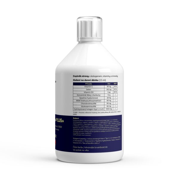 Kollagen Support PLUS+ Shots - Lesní ovoce - 500ml - Image 2
