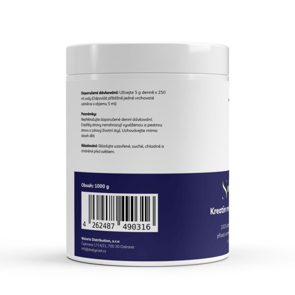 Kreatin Monohydrat - 1000g - Image 2