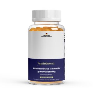 Multivitamin + Mineral Bonbóny - 60 gumových bonbónů