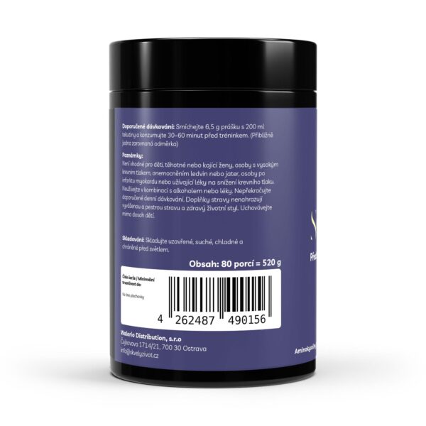 Pre-Workout Booster Jablko - 520g - Image 3