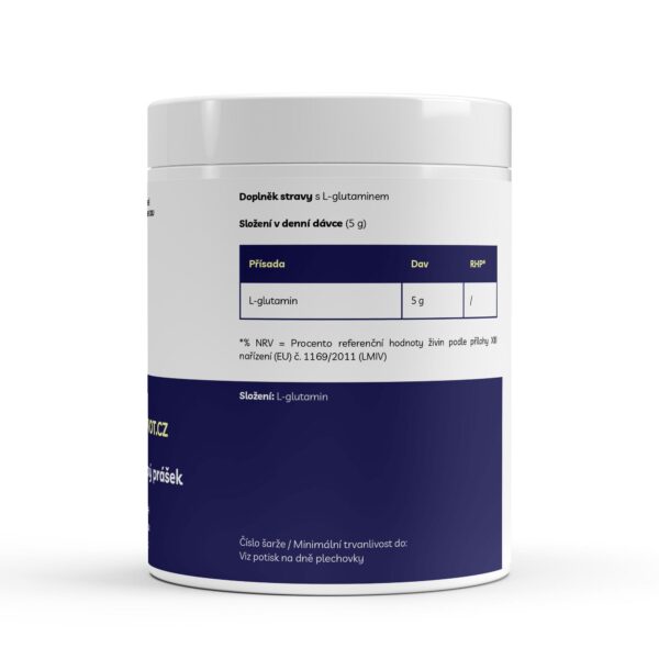 L-glutaminový prášek - 500g - Image 2