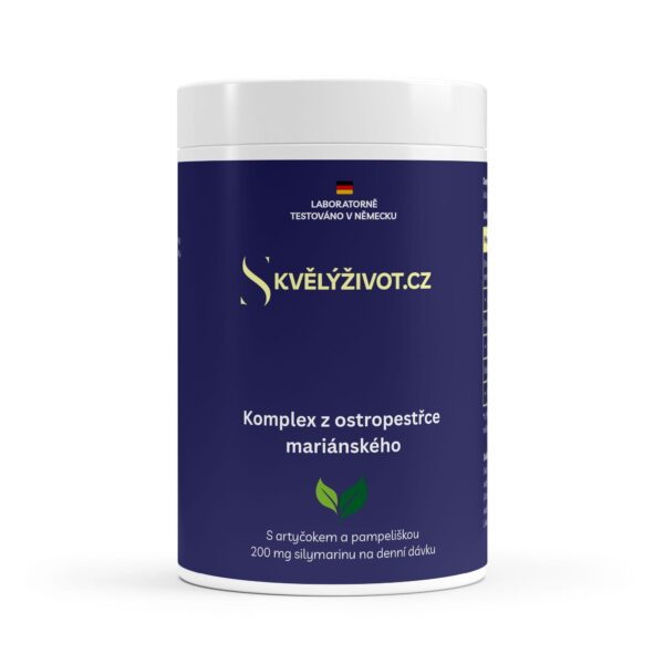 Komplex z ostropestřce mariánského - 120 Kapslí