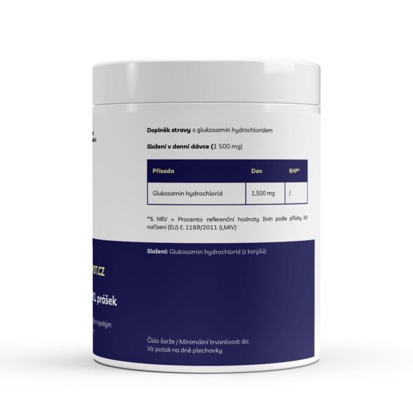 Glukosamin HCL prášek - 1.000g - Obrázek 2