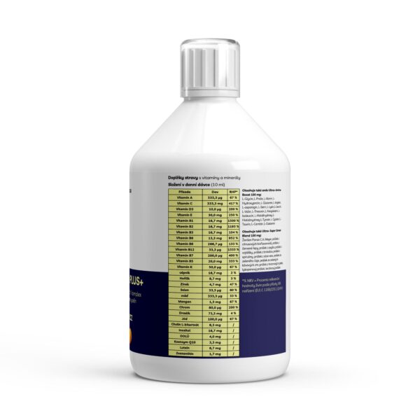 Vita Complete PLUS+ 50 vegan Shots - Čerstvý pomeranč - 500ml - Image 2