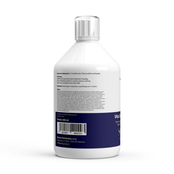 Vita Complete PLUS+ 50 vegan Shots - Čerstvý pomeranč - 500ml - Image 3