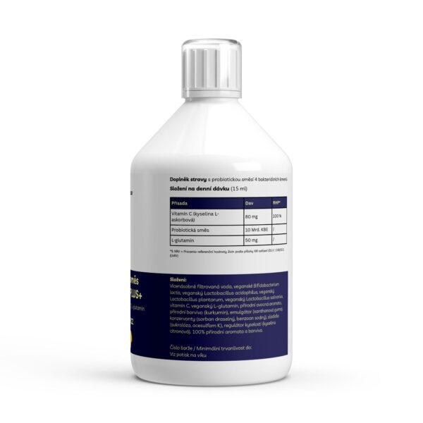 Vita Balance PLUS+ Probiotik Mix- mikrokapsulovaný - Citron - 500ml - Image 2