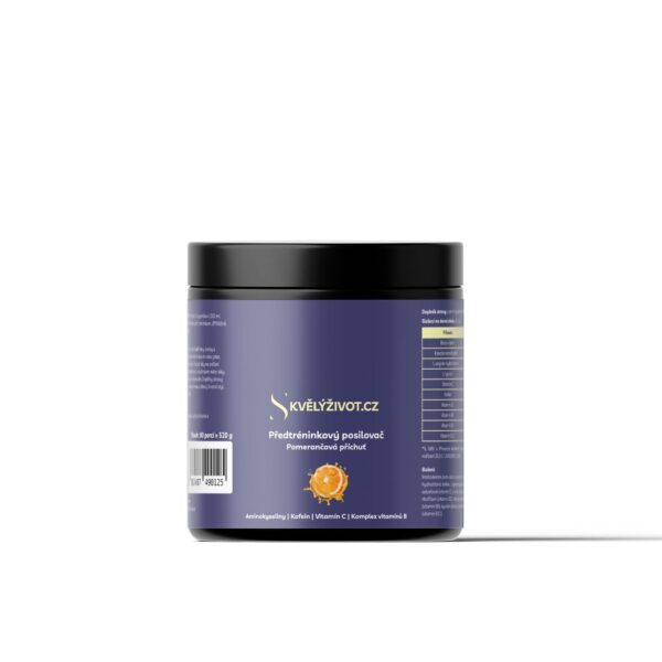 Pre-Workout Booster Pomeranč - 520g