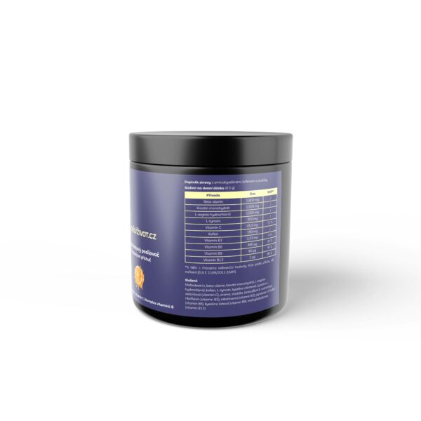 Pre-Workout Booster Pomeranč - 520g - Image 3