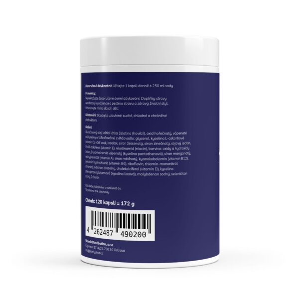 Multi Vitamínový a Minerální Komplex - 120 Kapslí - Image 2
