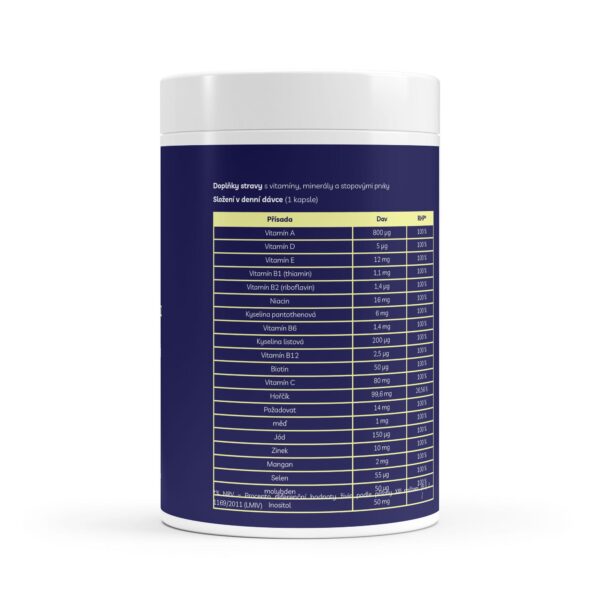 Multi Vitamínový a Minerální Komplex - 120 Kapslí - Image 3